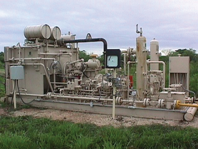 Pemex Natural Gas Production Site